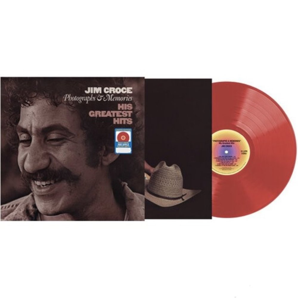 Jim Croce Photographs & Memories LP ~ Exclusive Colored Vinyl (Red) ~New/Sealed!